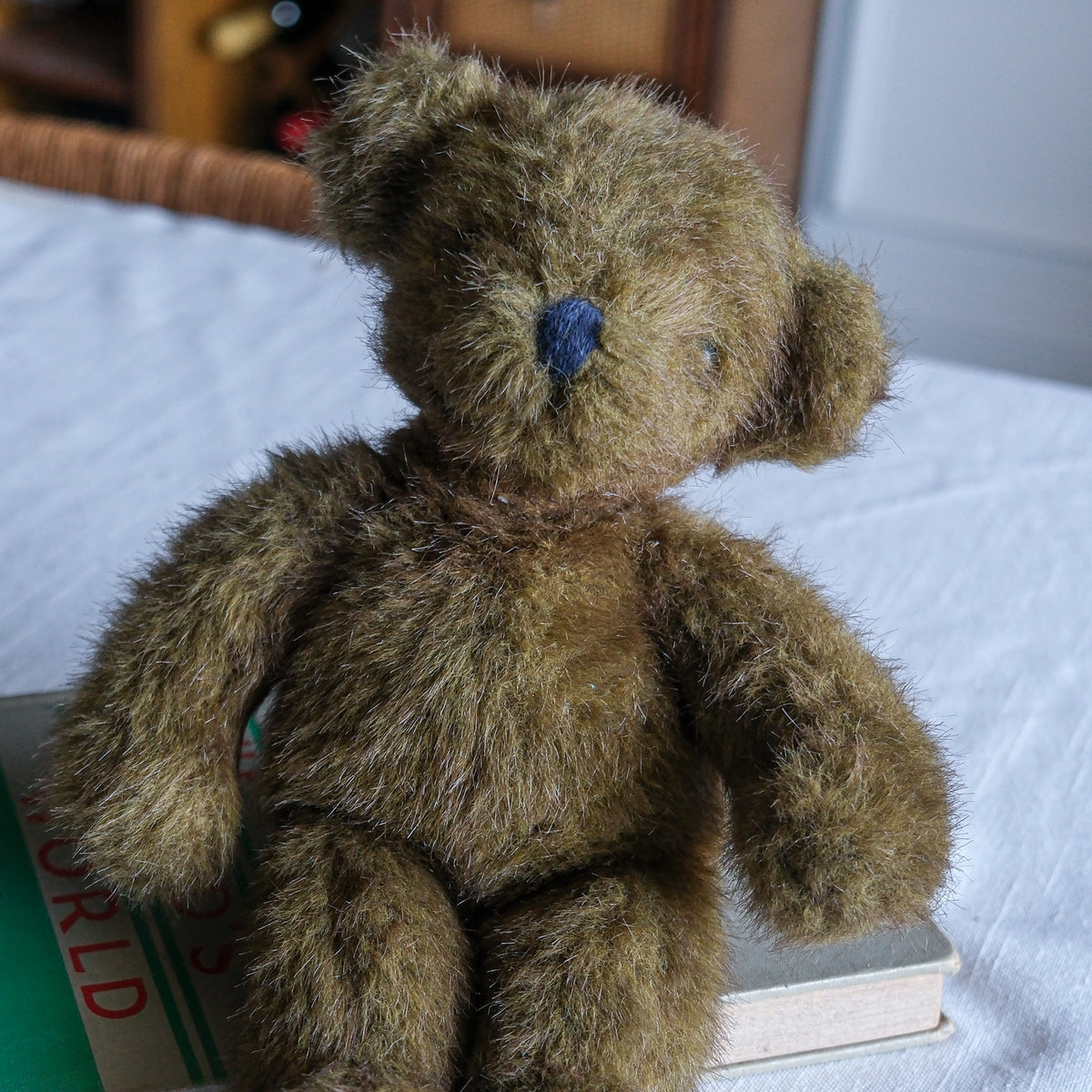 Vintage Small Brown Bear "Cocoa" Toy 1995
