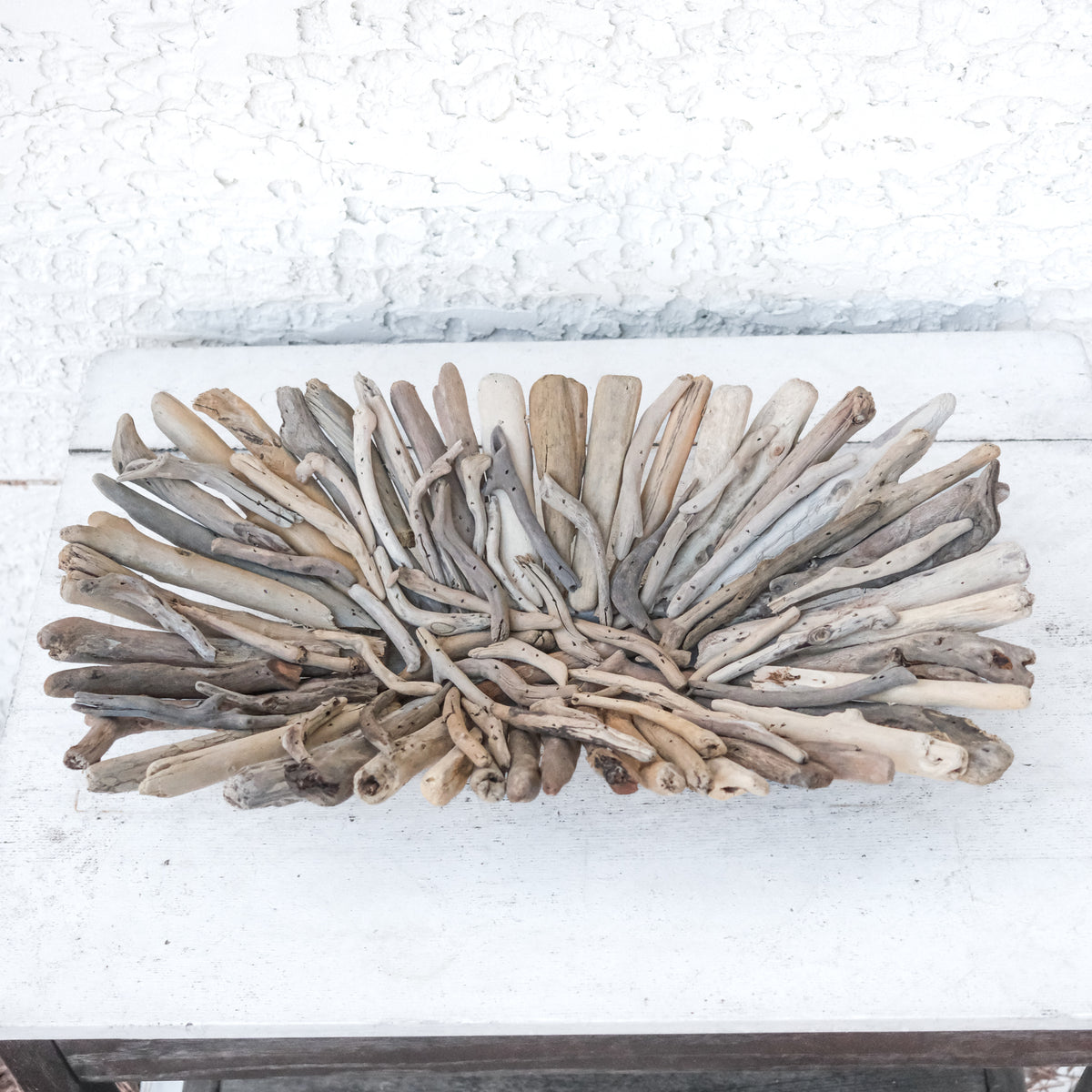 Large Driftwood Tray Elongated Oval