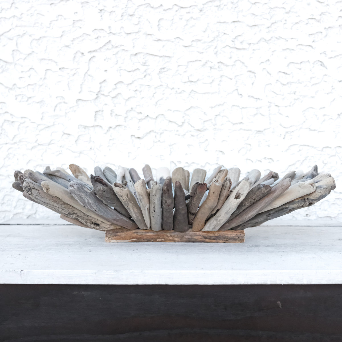 Large Driftwood Tray Elongated Oval