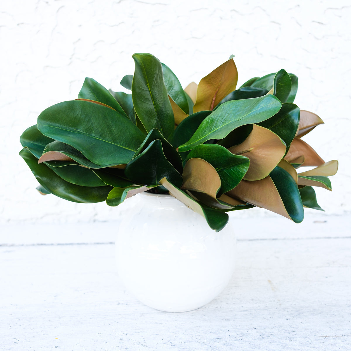 Magnolia Leaf Spray Natural Touch 16”H