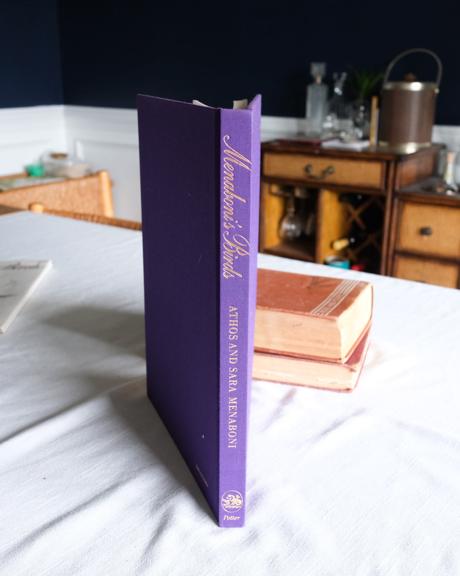 Vintage Menboni's Birds Coffee Table Book (Revised Edition 1984)