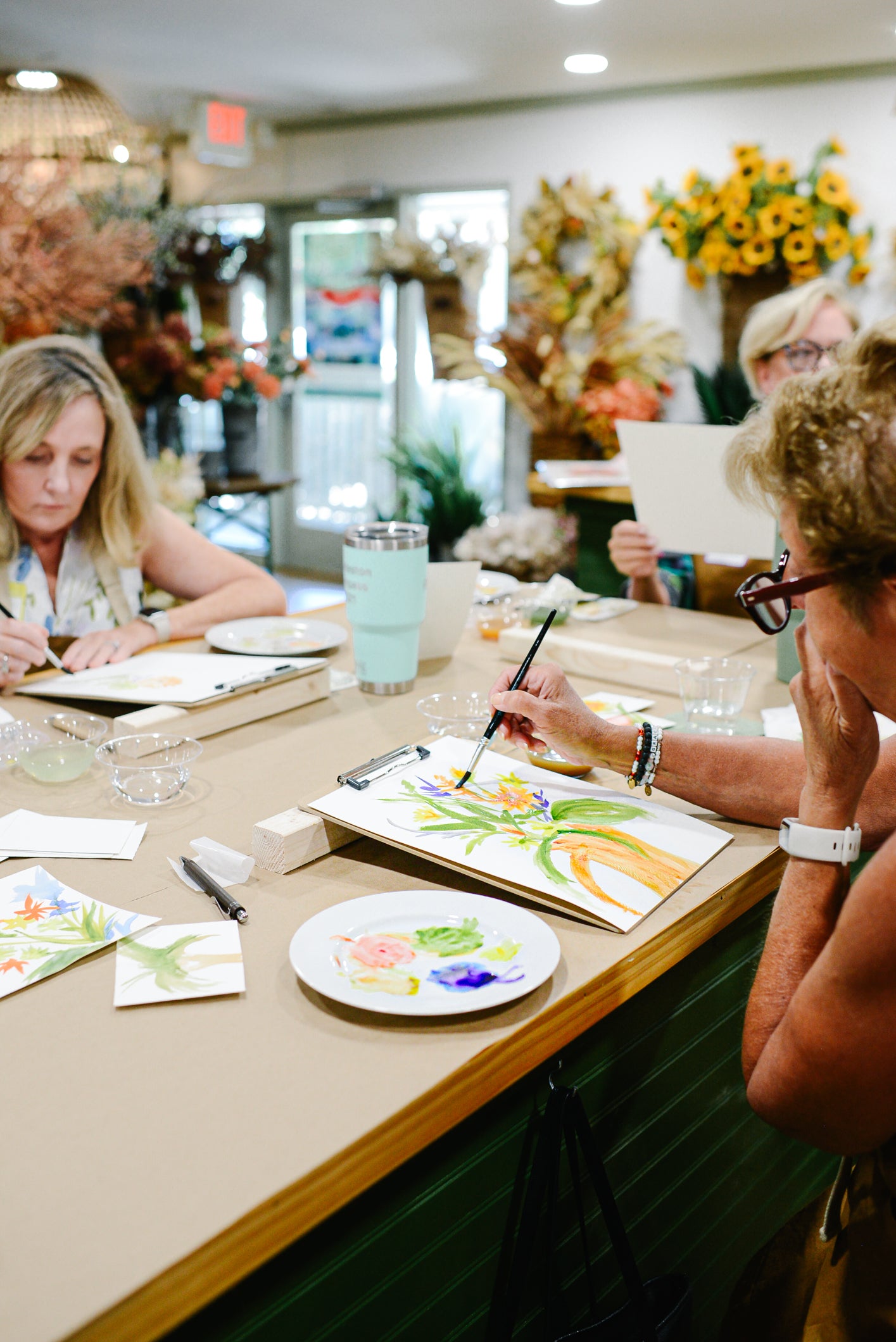 04.29.2026 @ 11AM | Branches in Bloom 102: A Beginners Watercolor Adventure with Lauren Arsenault