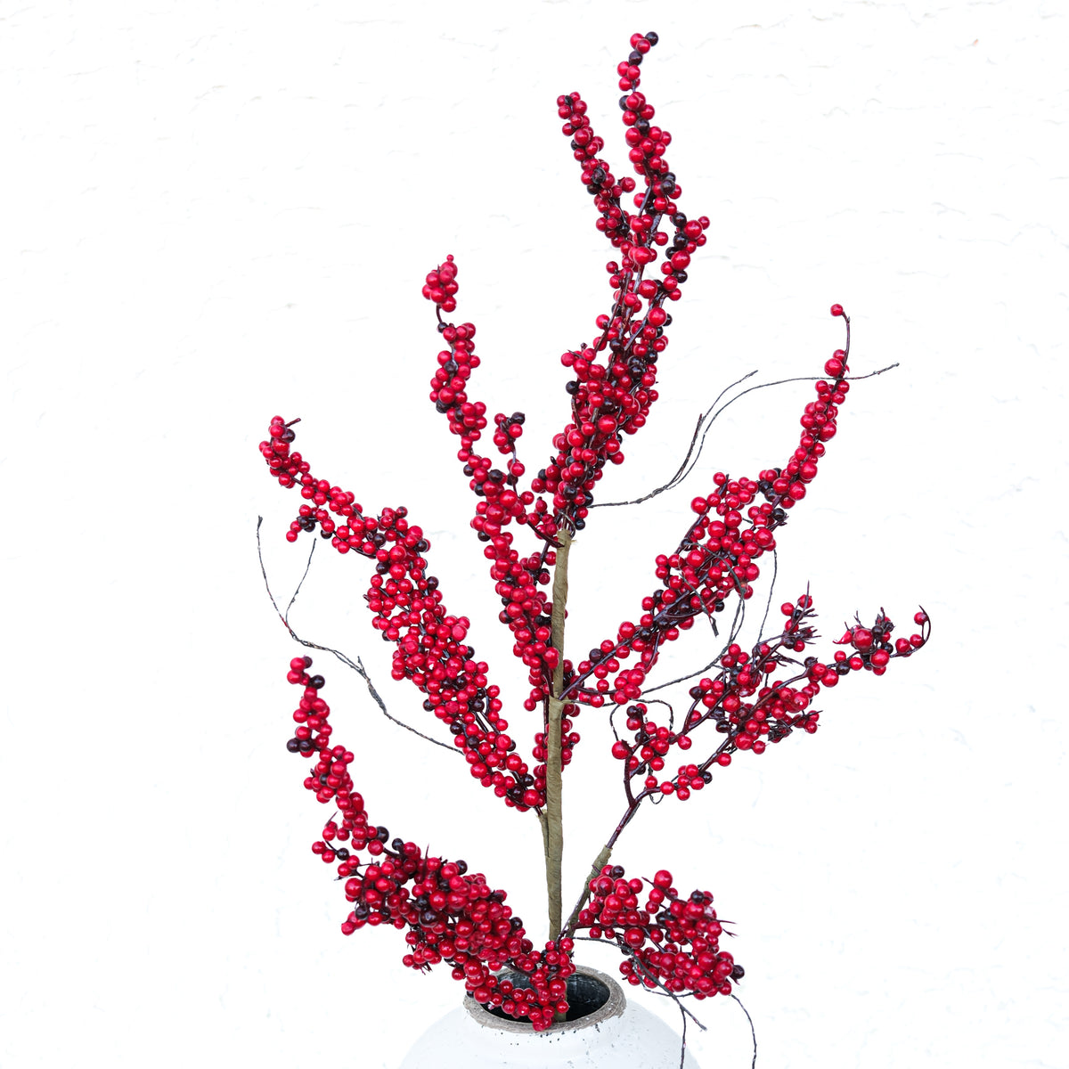 Red Thimble Berry Spray Not Weather Resistant 36”H