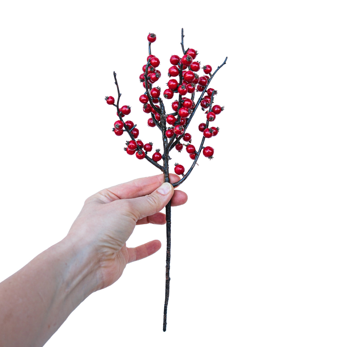 Red Ilex Winterberry Pick 12" Weather Resistant