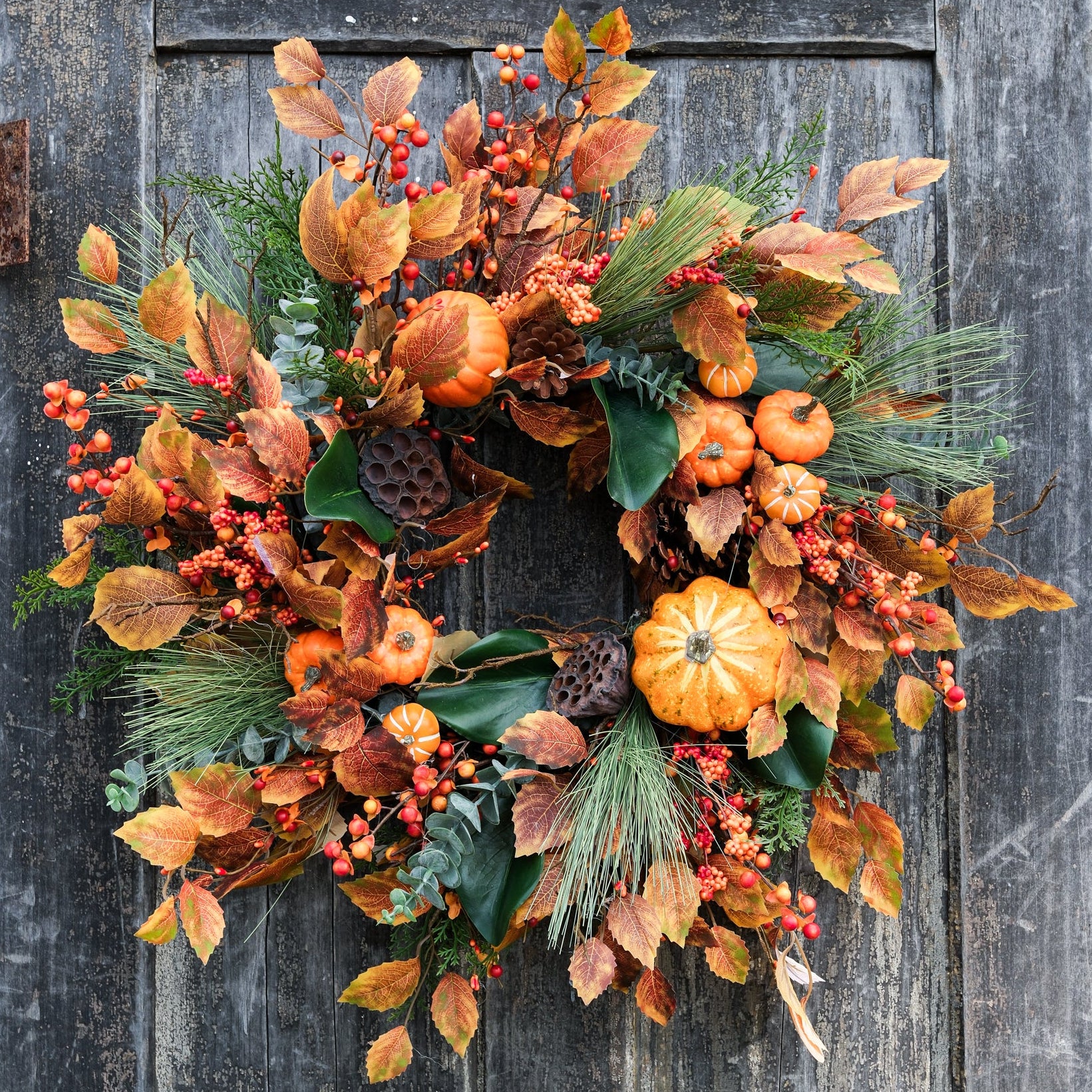 Pumpkin Patch Wreath