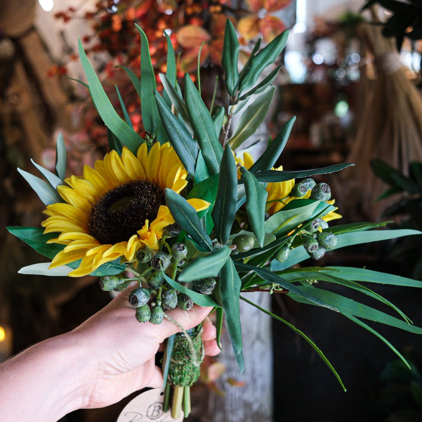 Sunflower Harvest Petite Bouquet