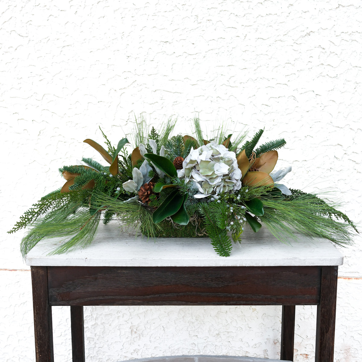 Winter Blues Centerpiece Drop In