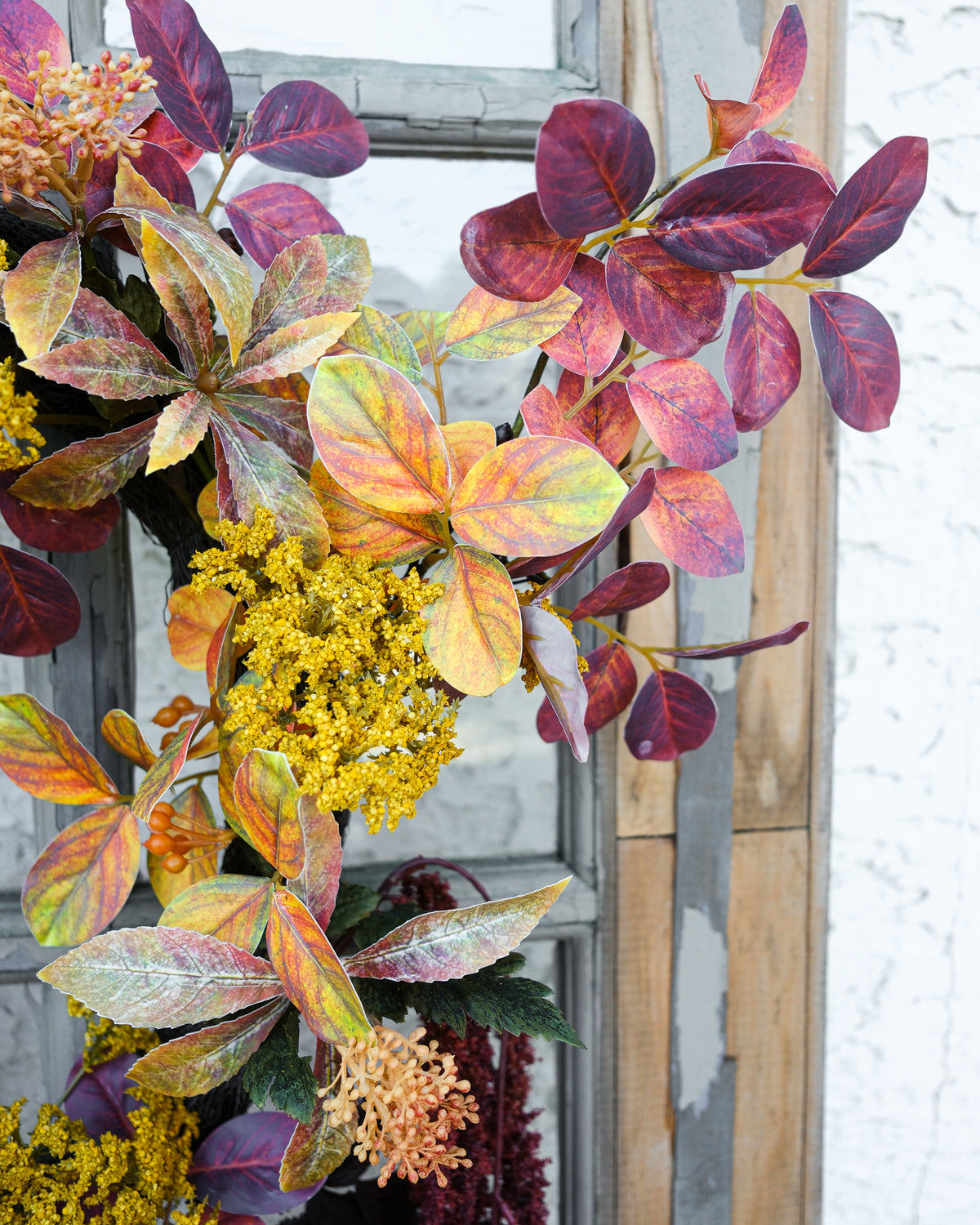 Autumn Foliage Wreath