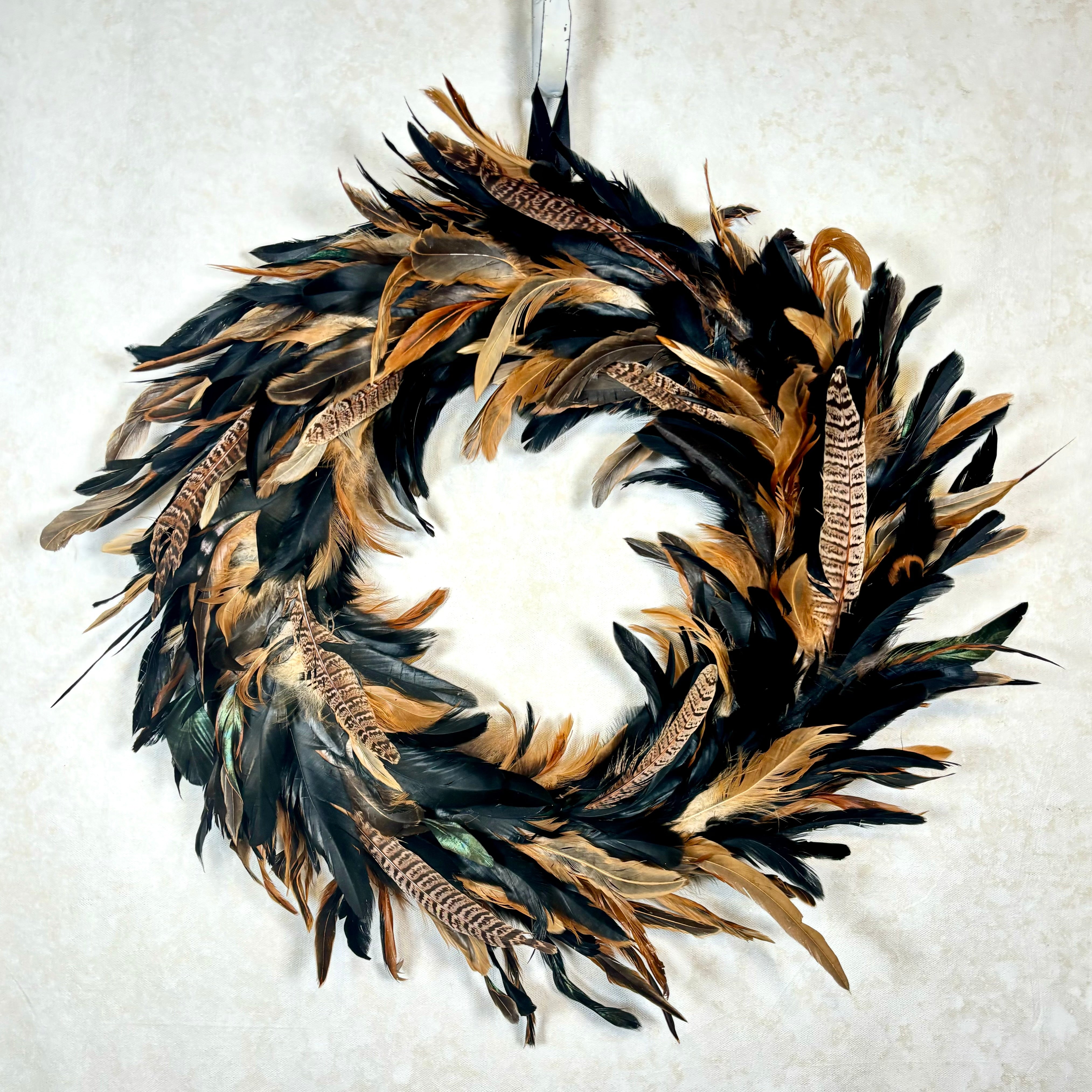 Highlands Feather Wreath