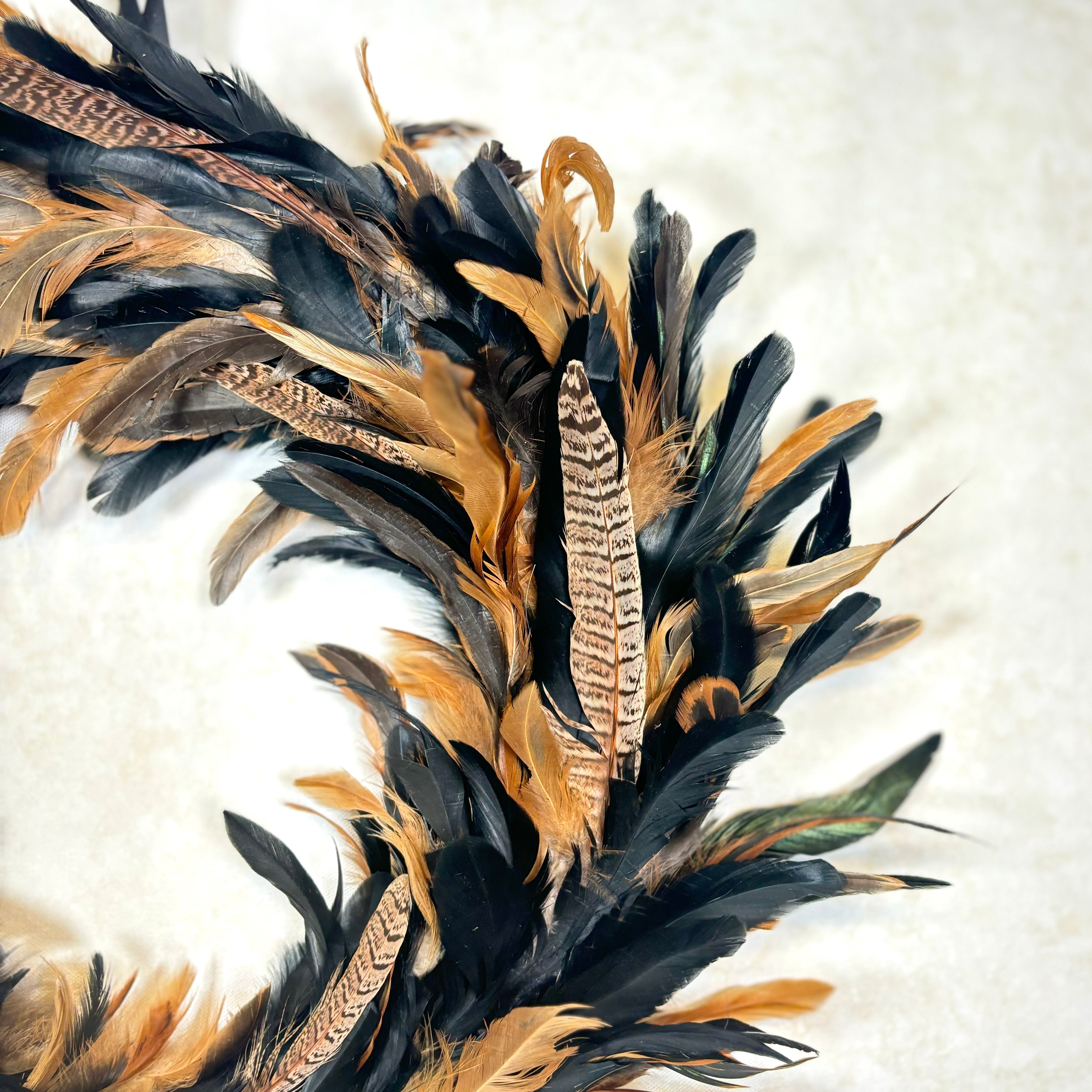 Highlands Feather Wreath