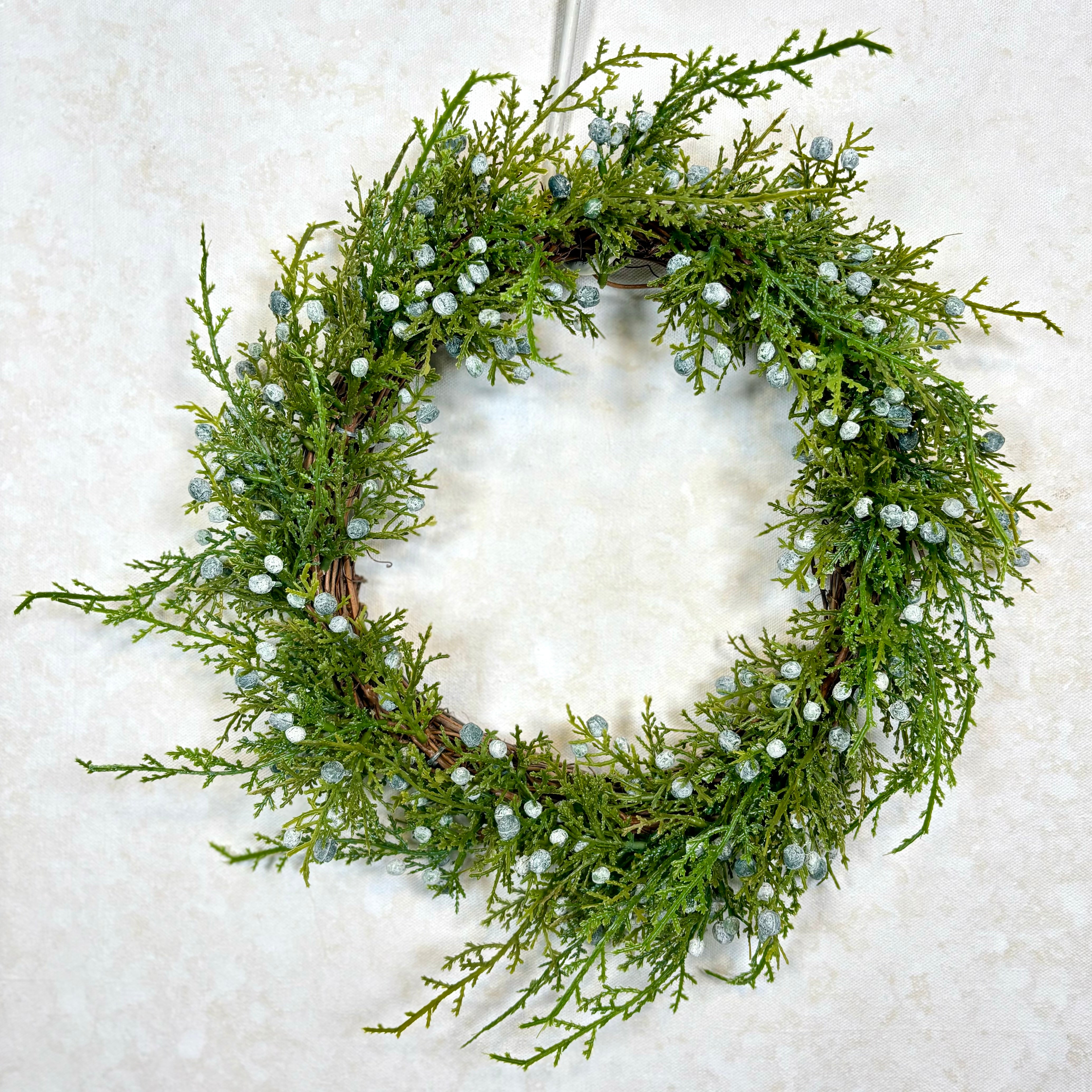 11" Seeding Juniper Wreath