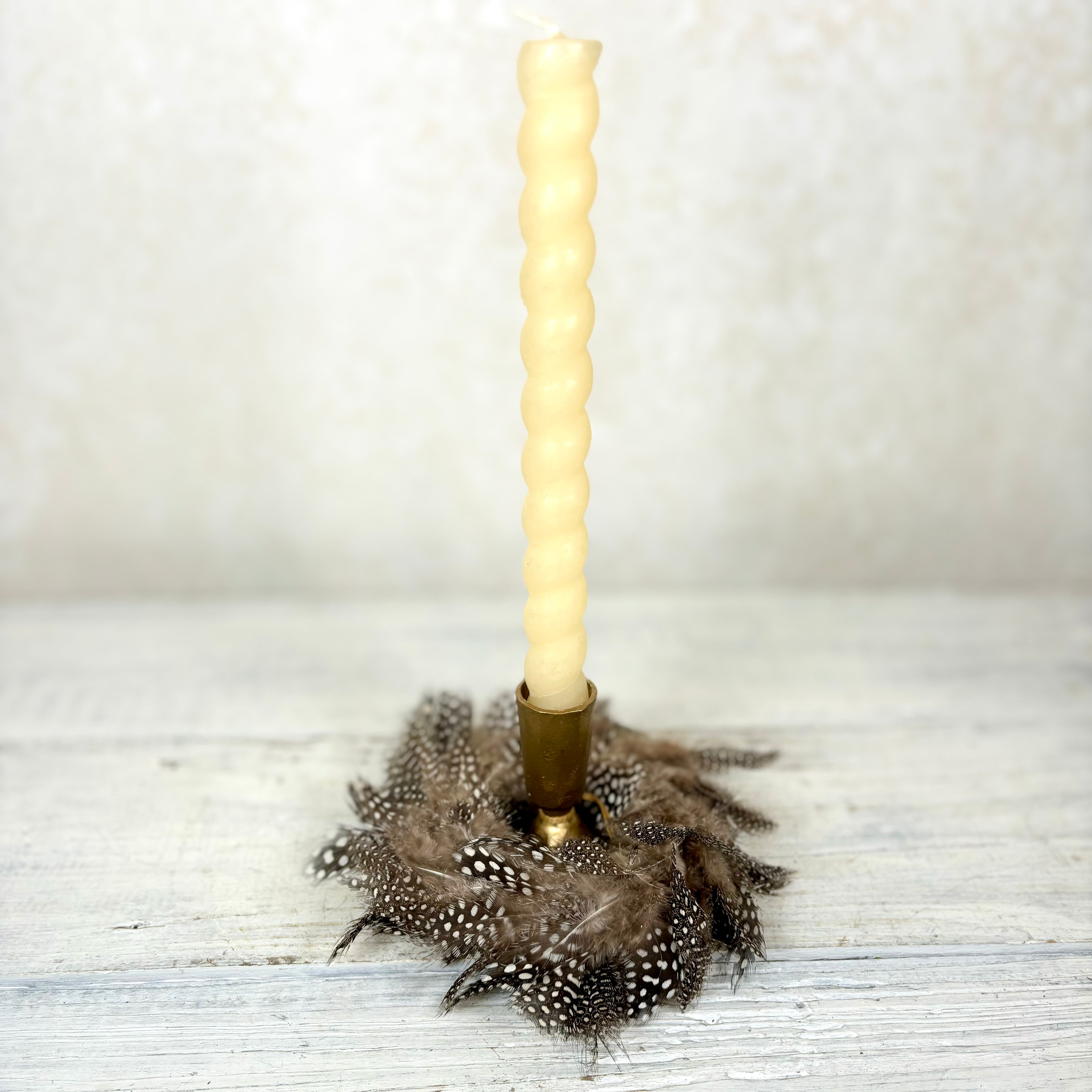 Chicken Feather Wreath Ornament