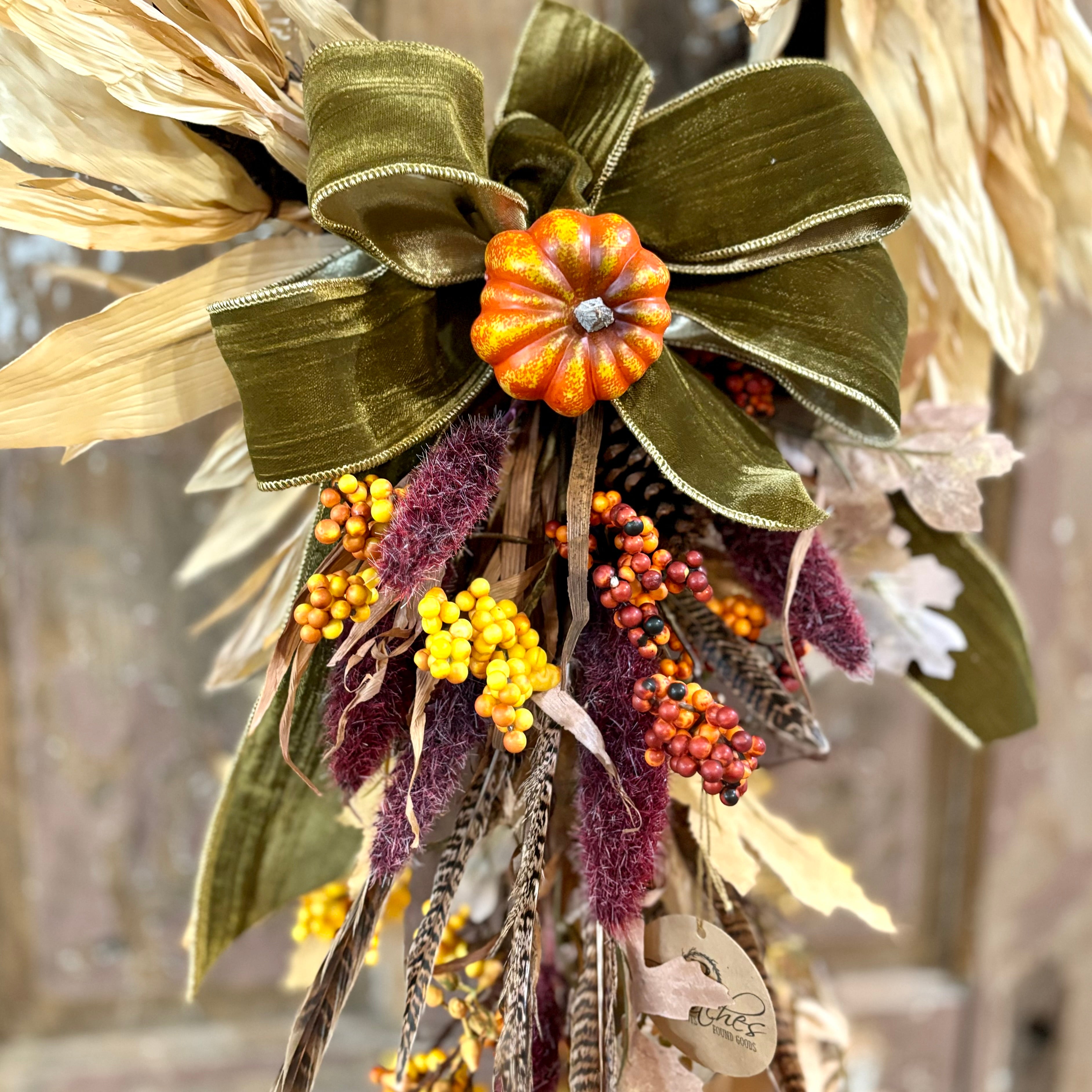 Pheasant Tail Bow Bough