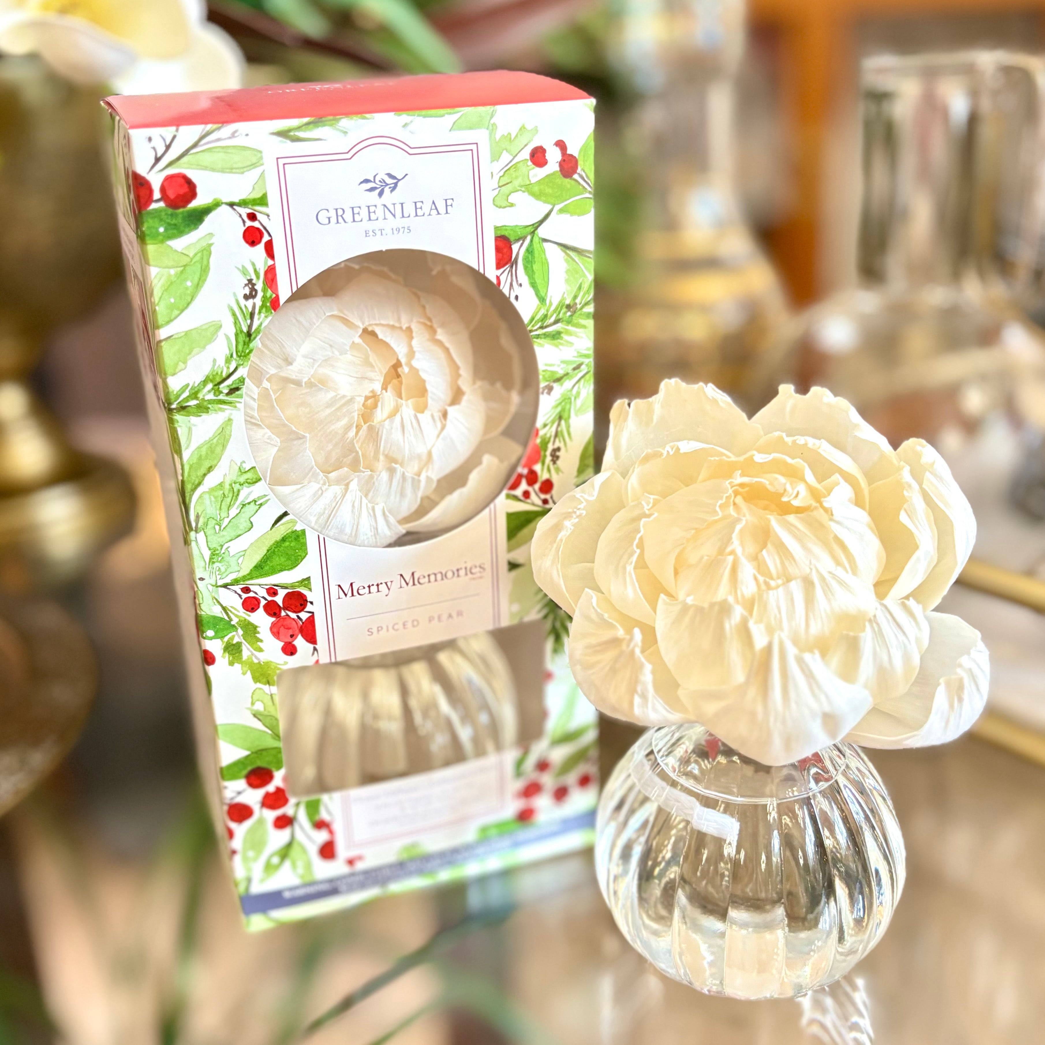 Merry Memories Spiced Pear Flower Diffuser