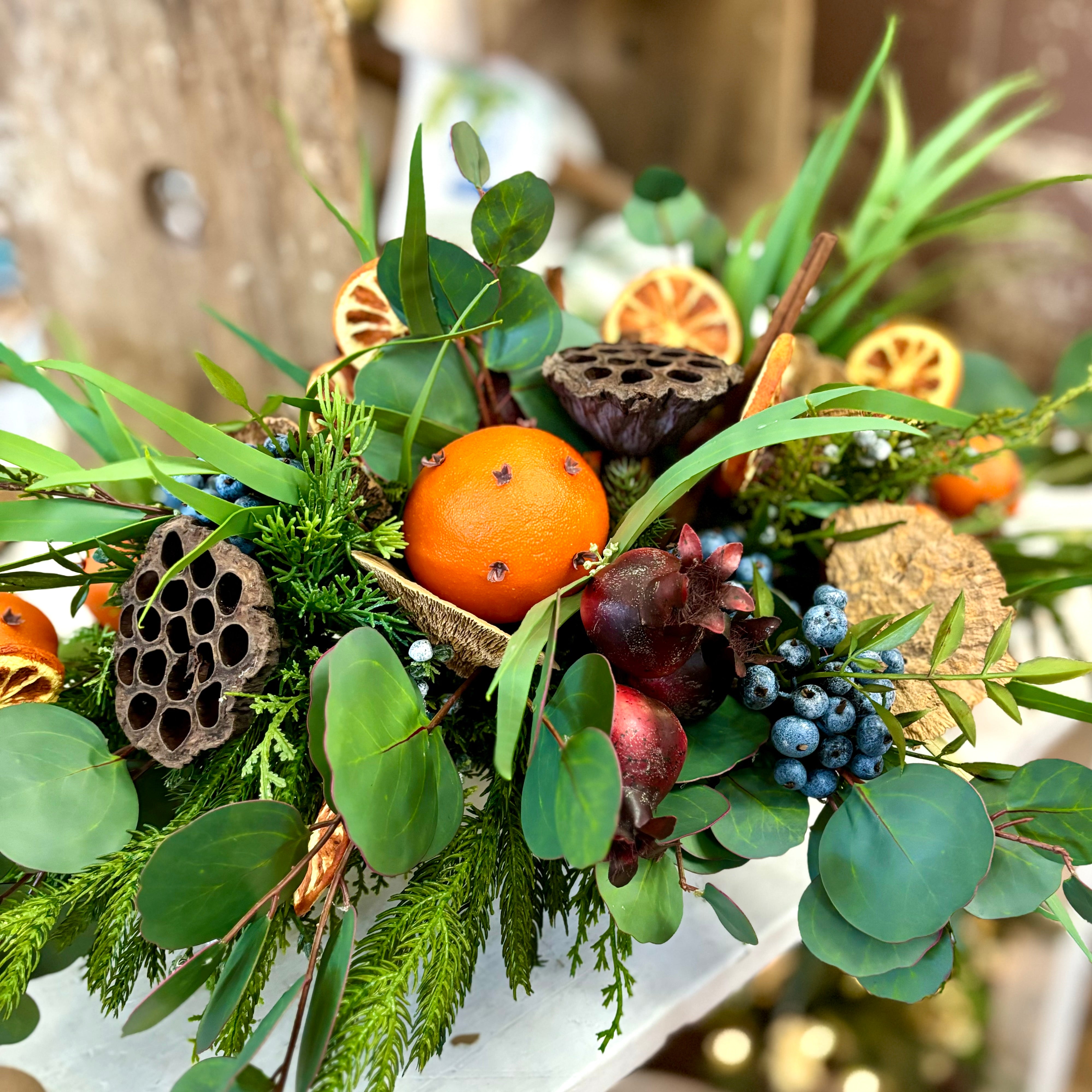 Allspice Collection Fruit Bowl Centerpiece Drop In