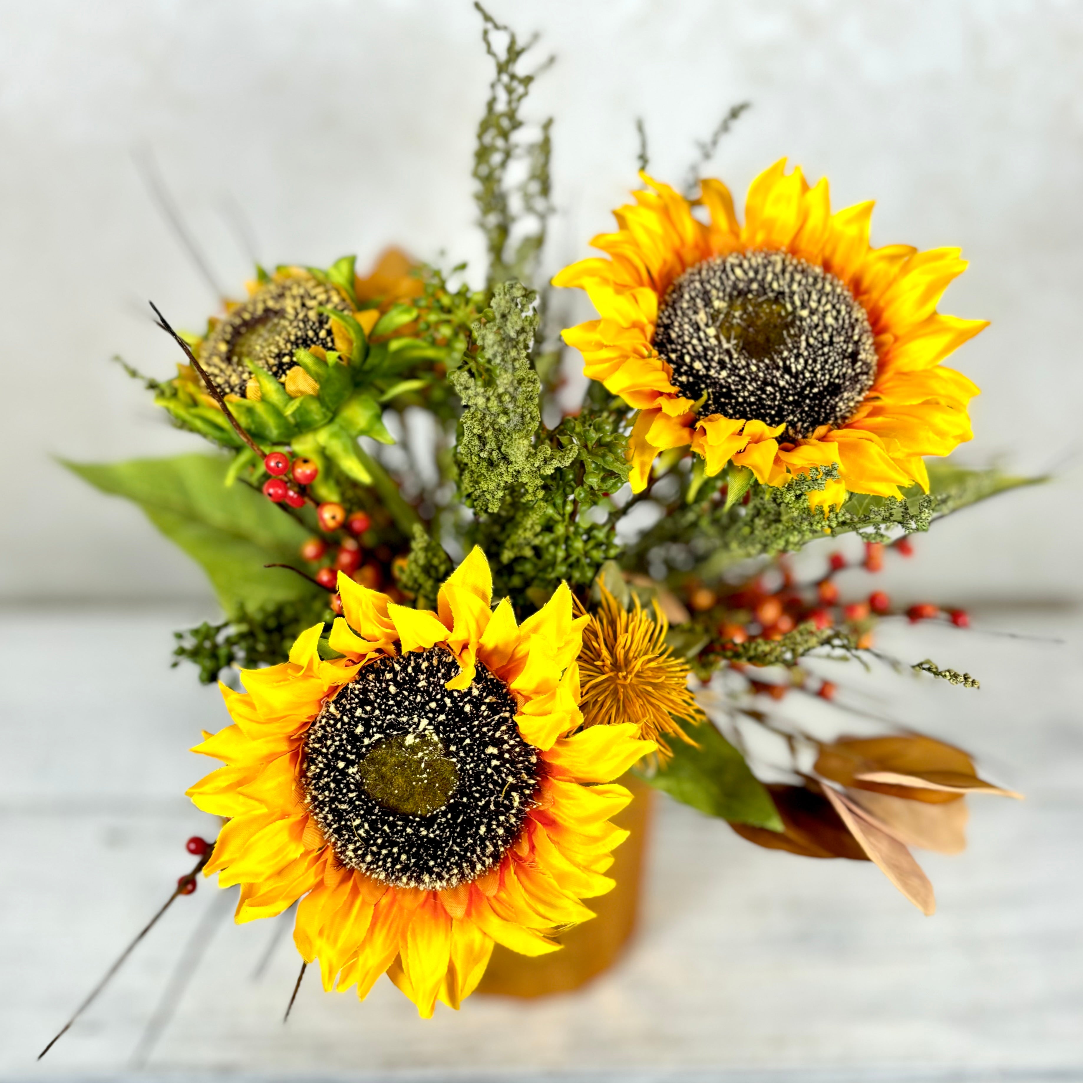 Sunflower Bushel Bouquet Small