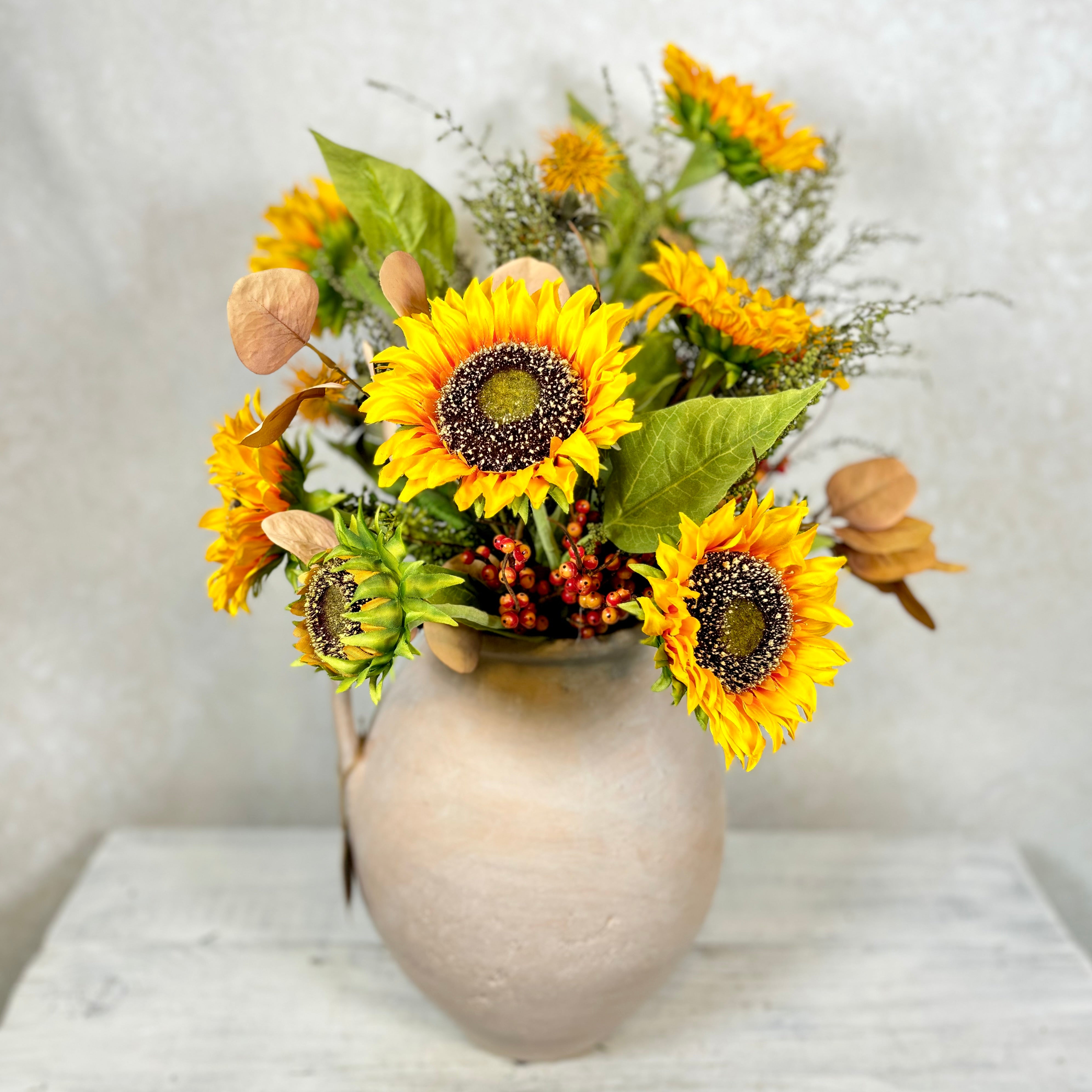 Sunflower Bushel Bouquet Large Drop In