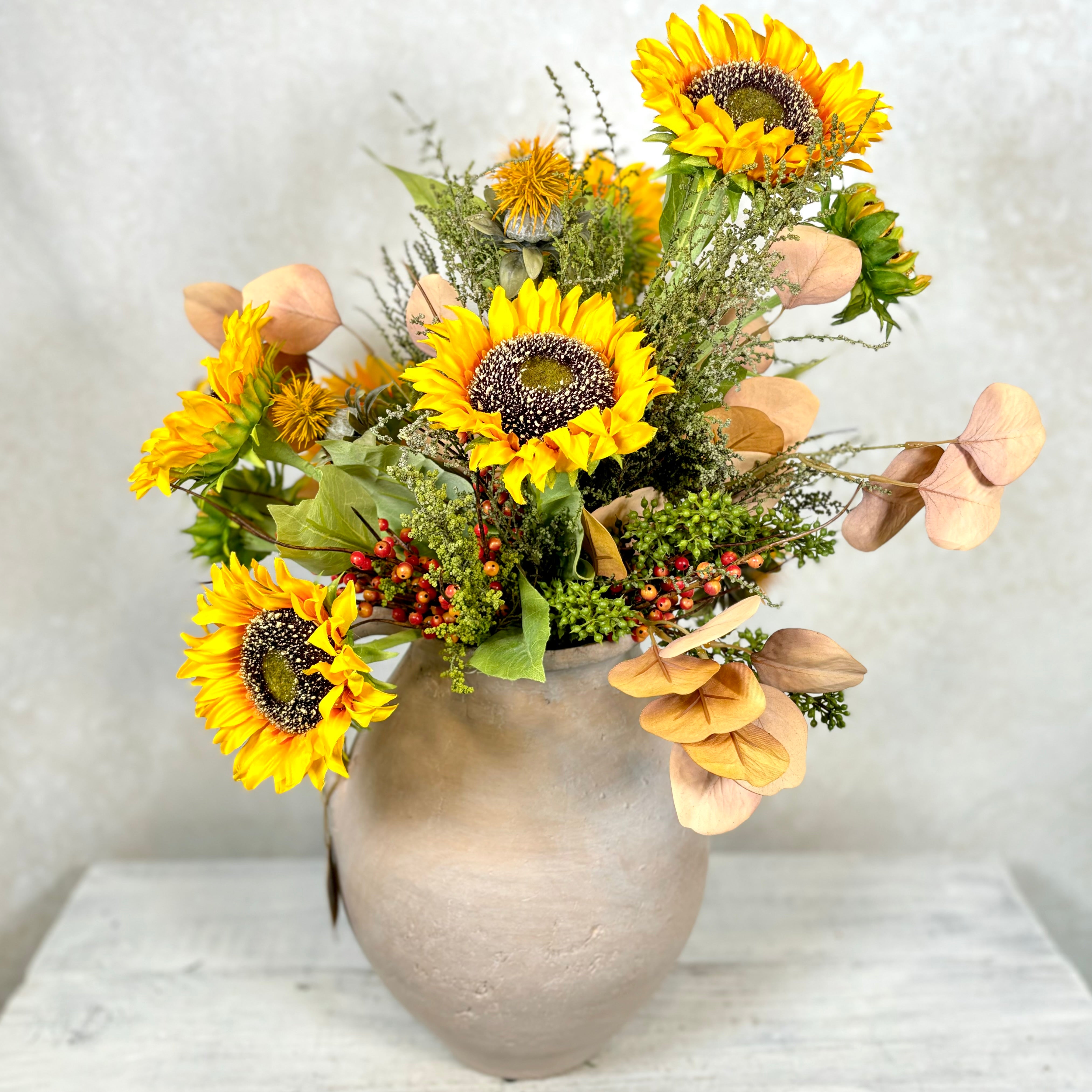 Sunflower Bushel Bouquet Large Drop In