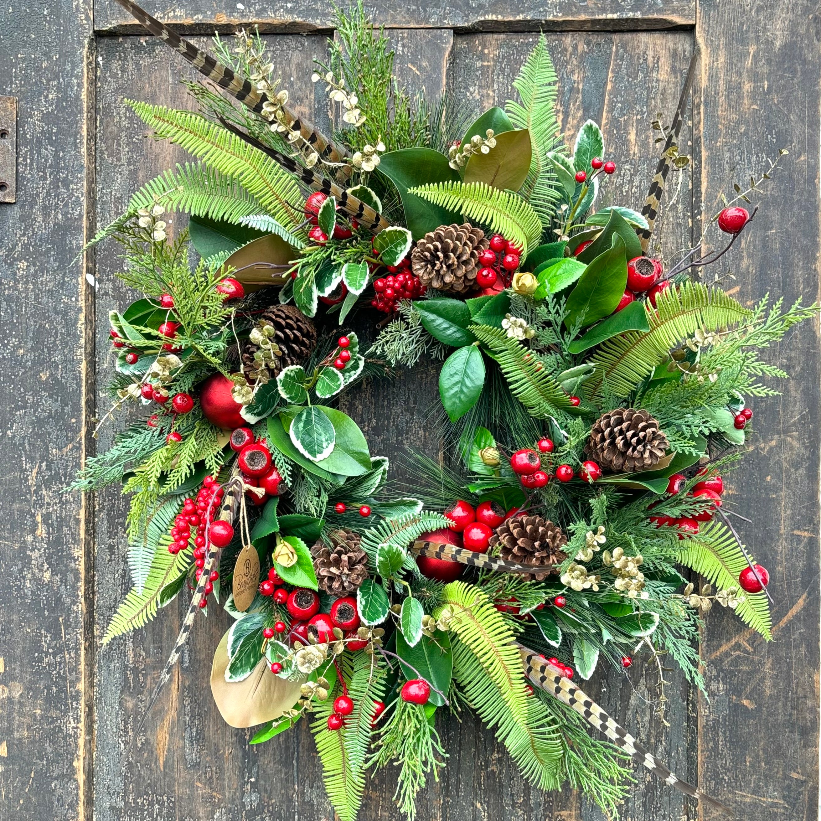 Holiday Hunt Club Wreath