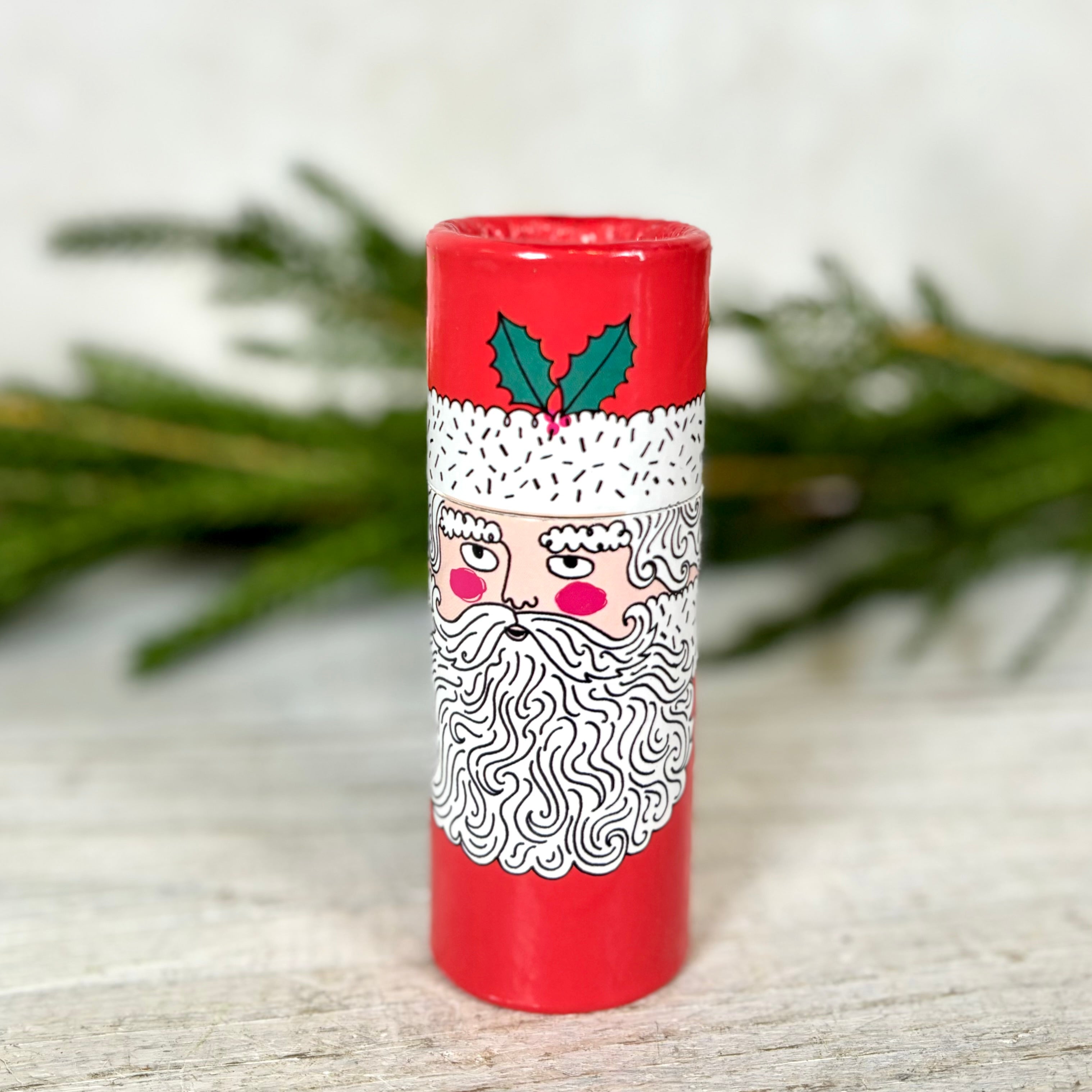 Father Christmas Cylinder Matches