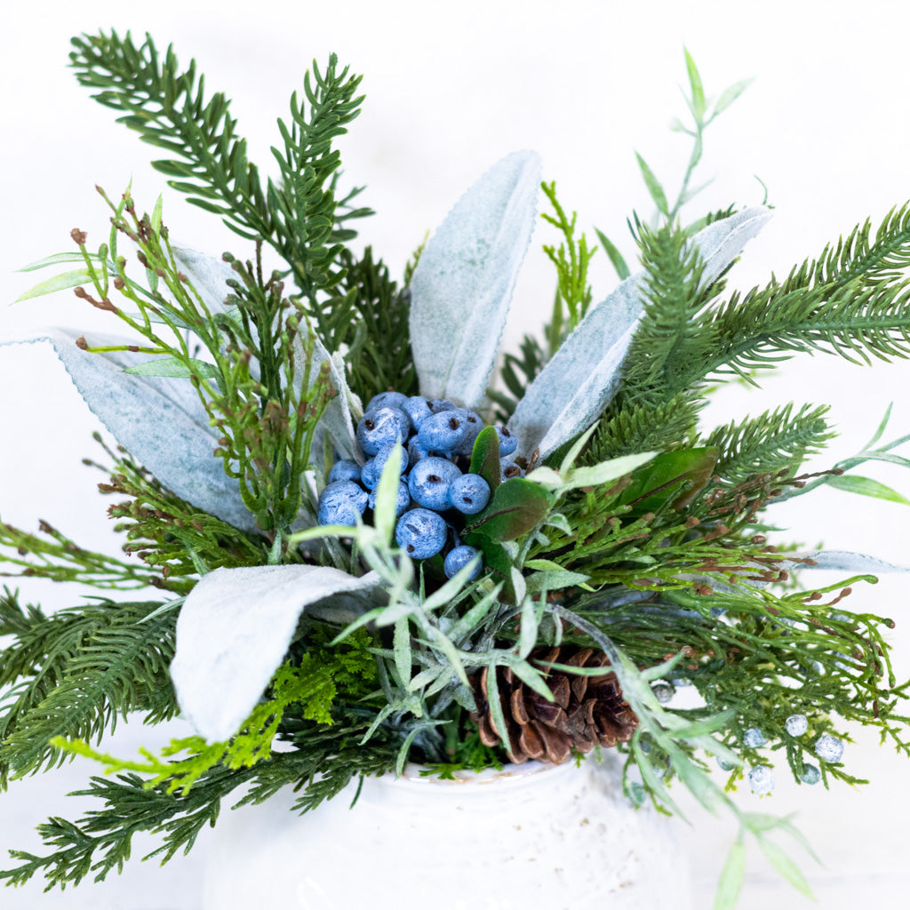 Blue Christmas Petite Bouquet