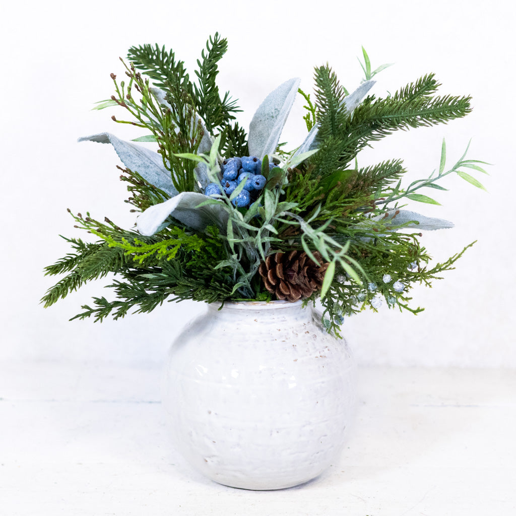 Blue Christmas Petite Bouquet