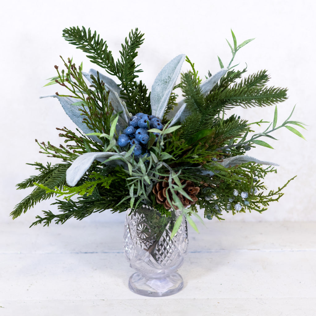 Blue Christmas Petite Bouquet