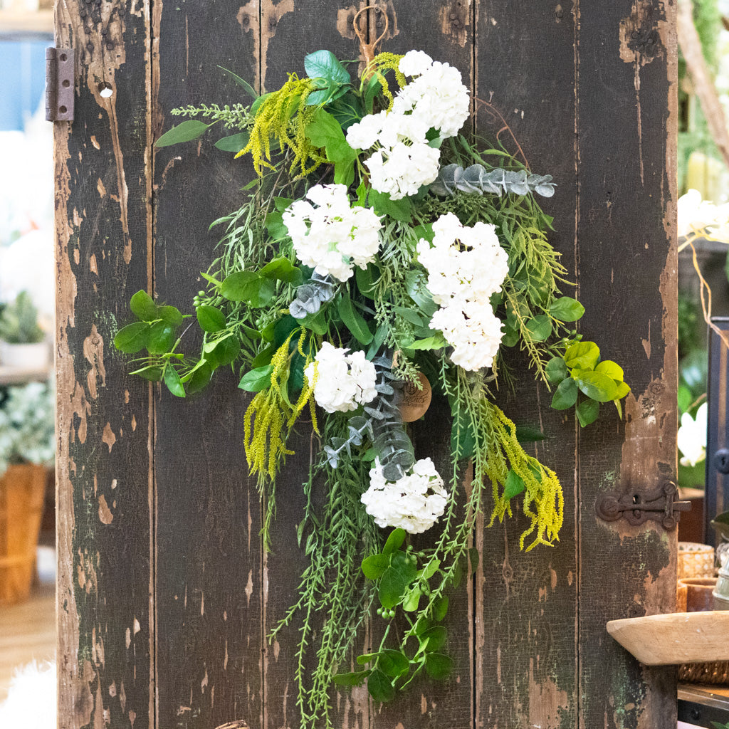 White Viburnum Down Drop