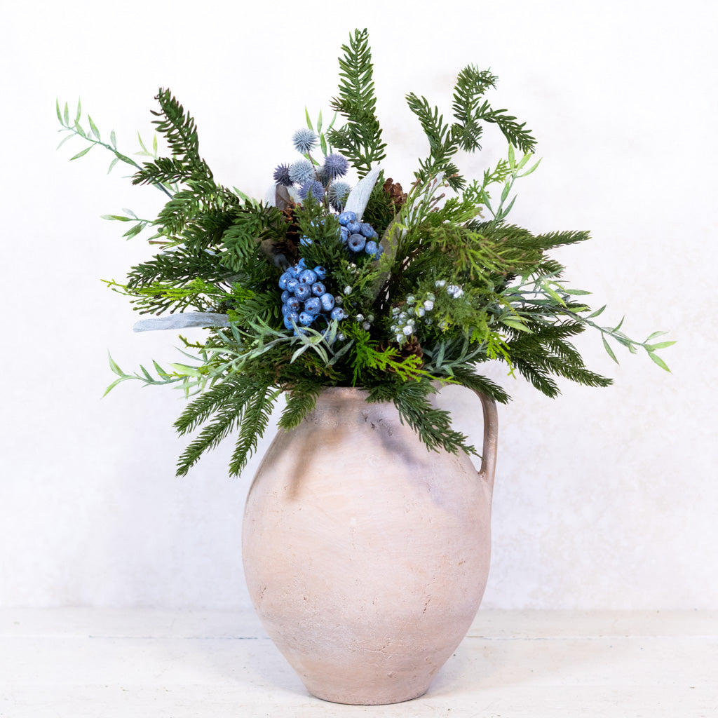 Blue Christmas Grand Bouquet Drop In