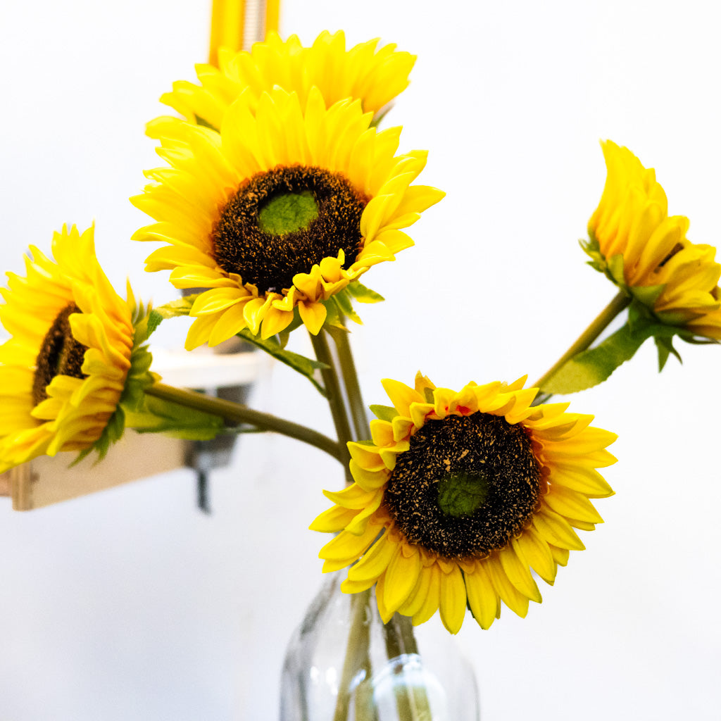 Yellow Sunflower Bundle Natural Touch