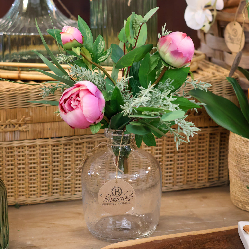 Pink Peony Petite Bouquet Drop In