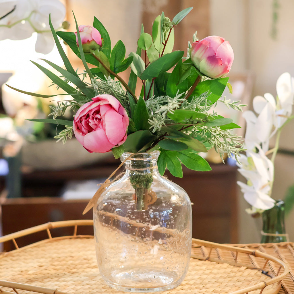 Pink Peony Petite Bouquet Drop In