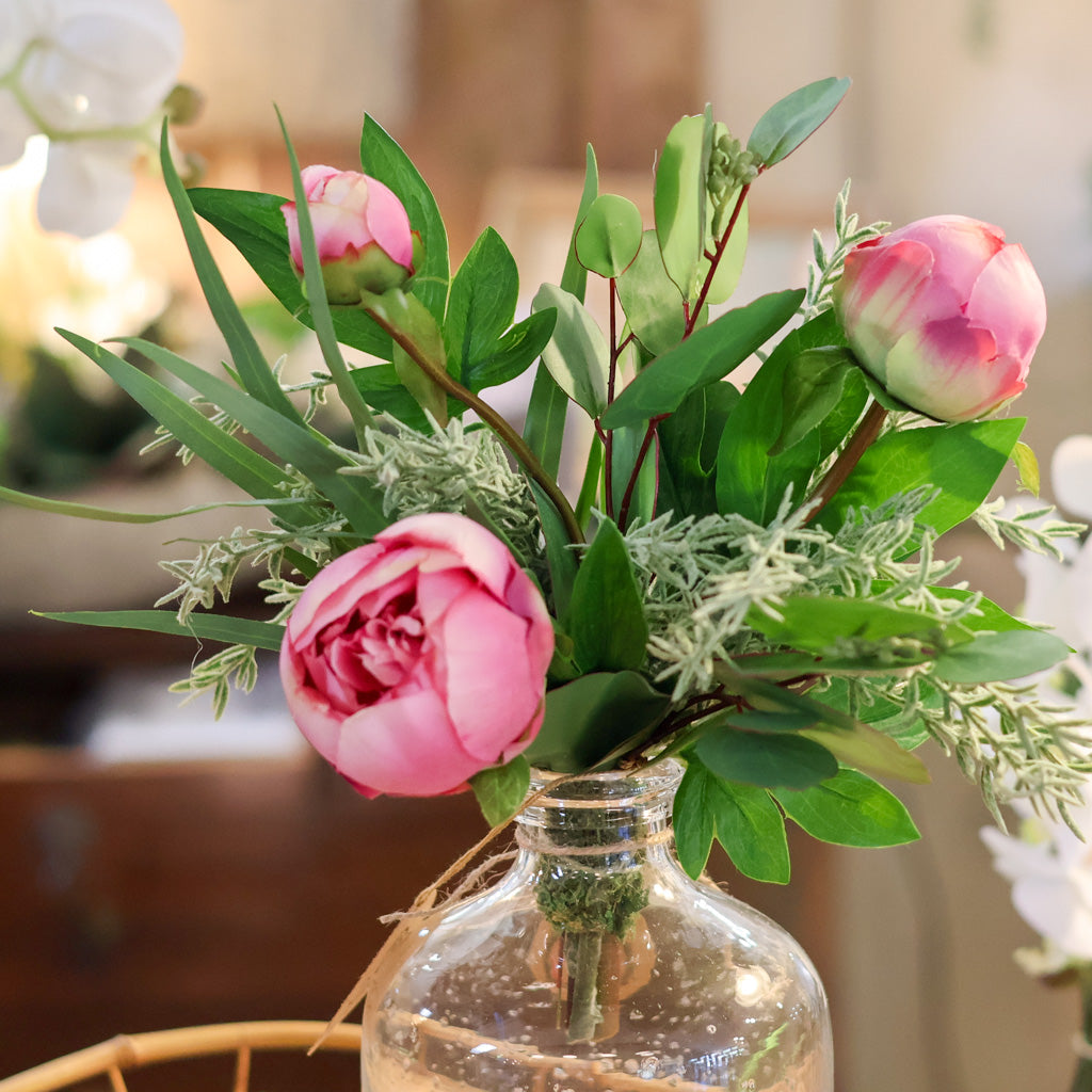 Pink Peony Petite Bouquet Drop In