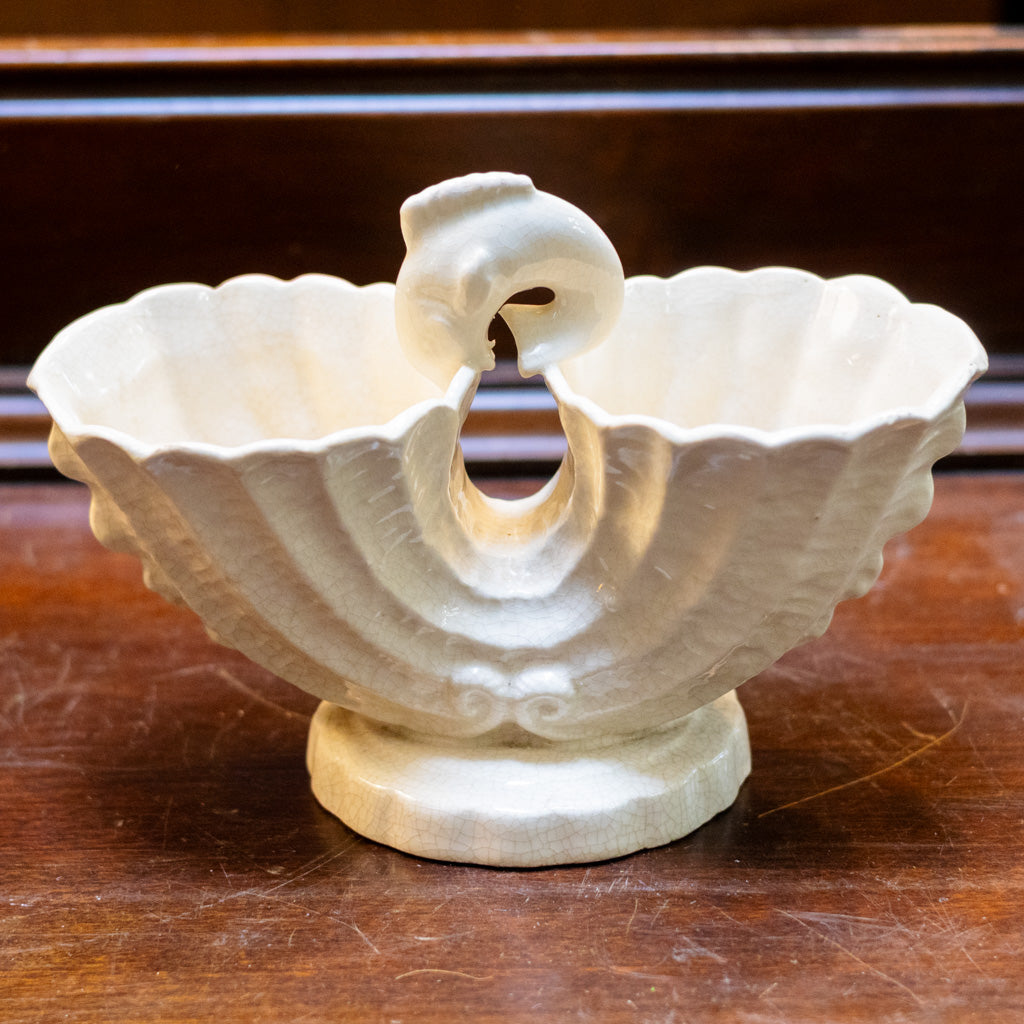 Vintage Maruhon Ware Cream Planter