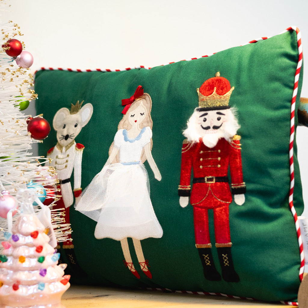 Nutcracker Suite Lumbar Pillow