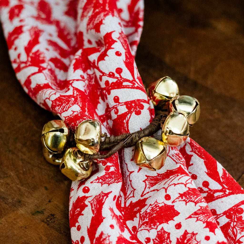 Box of Four Jingle Bell Candle Ring