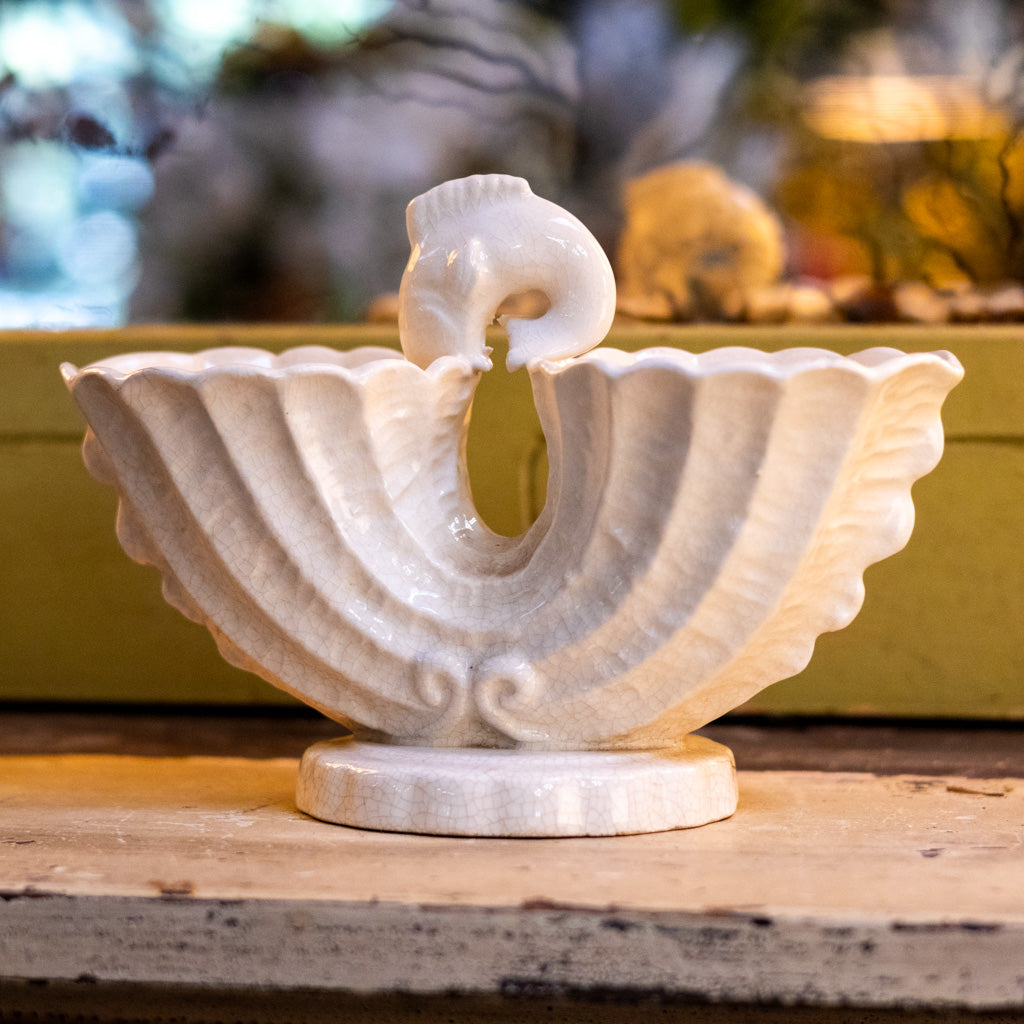 Vintage Maruhon Ware Cream Planter