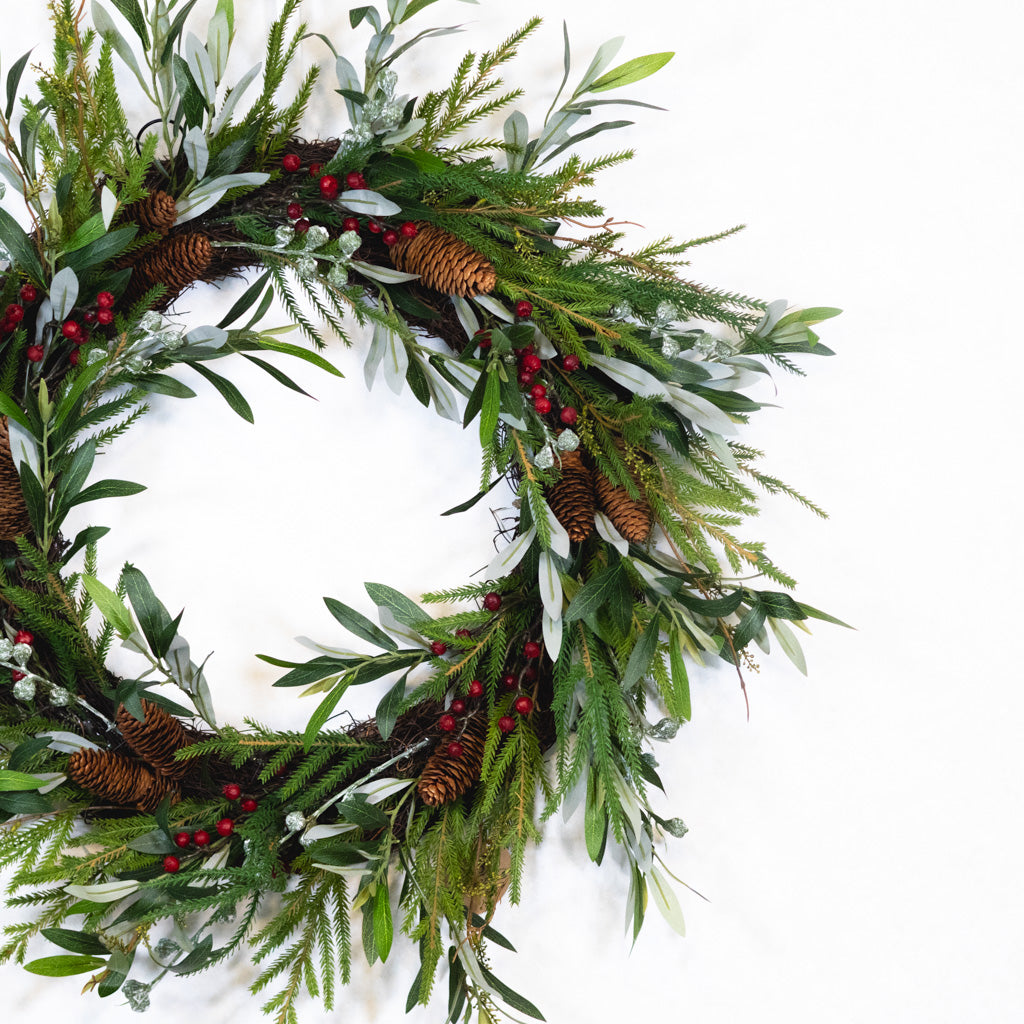 Tuscan Christmas Wreath