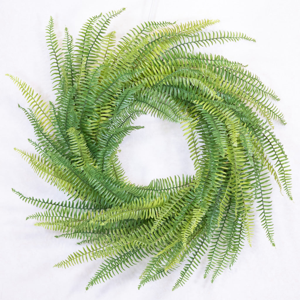 Fern Wreath on Vine Base