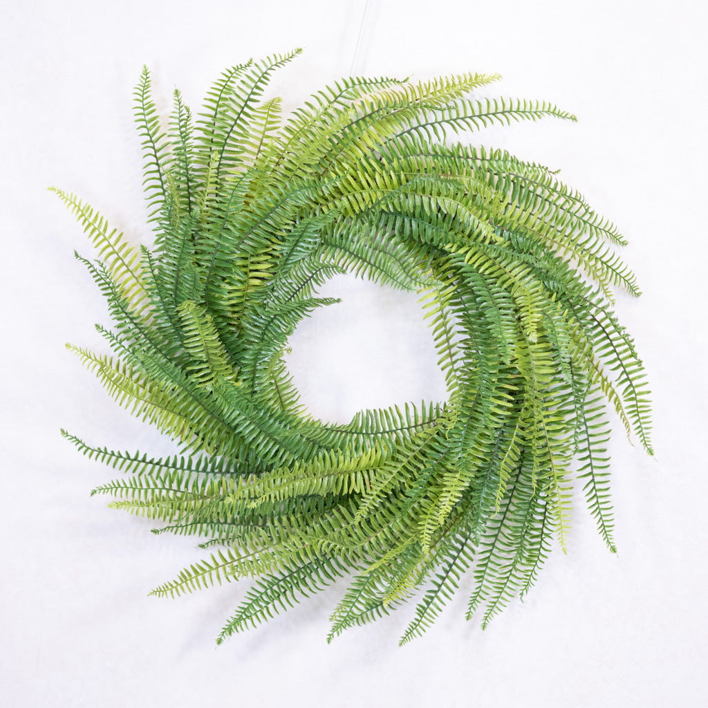 Fern Wreath on Vine Base