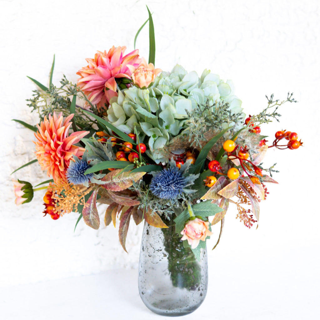 Autumn Dahlia Bouquet Drop In