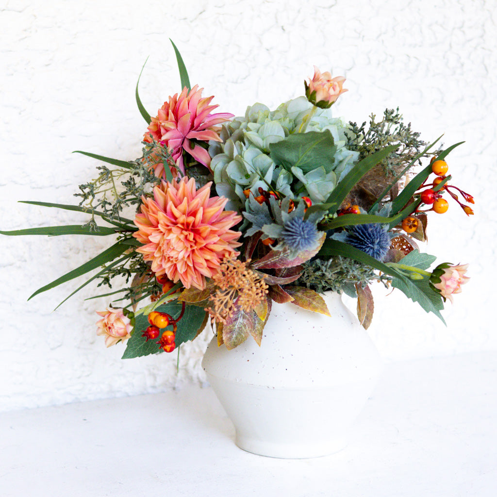 Autumn Dahlia Bouquet Drop In