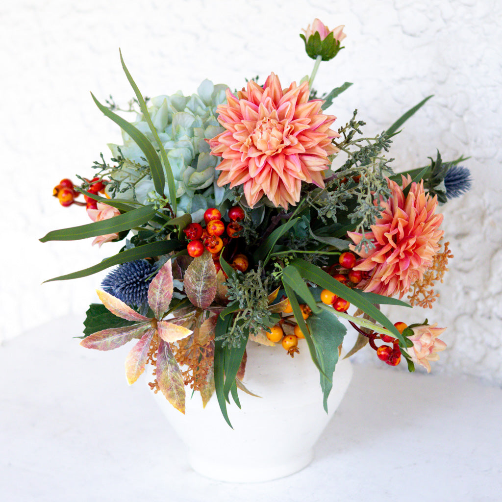 Autumn Dahlia Bouquet Drop In
