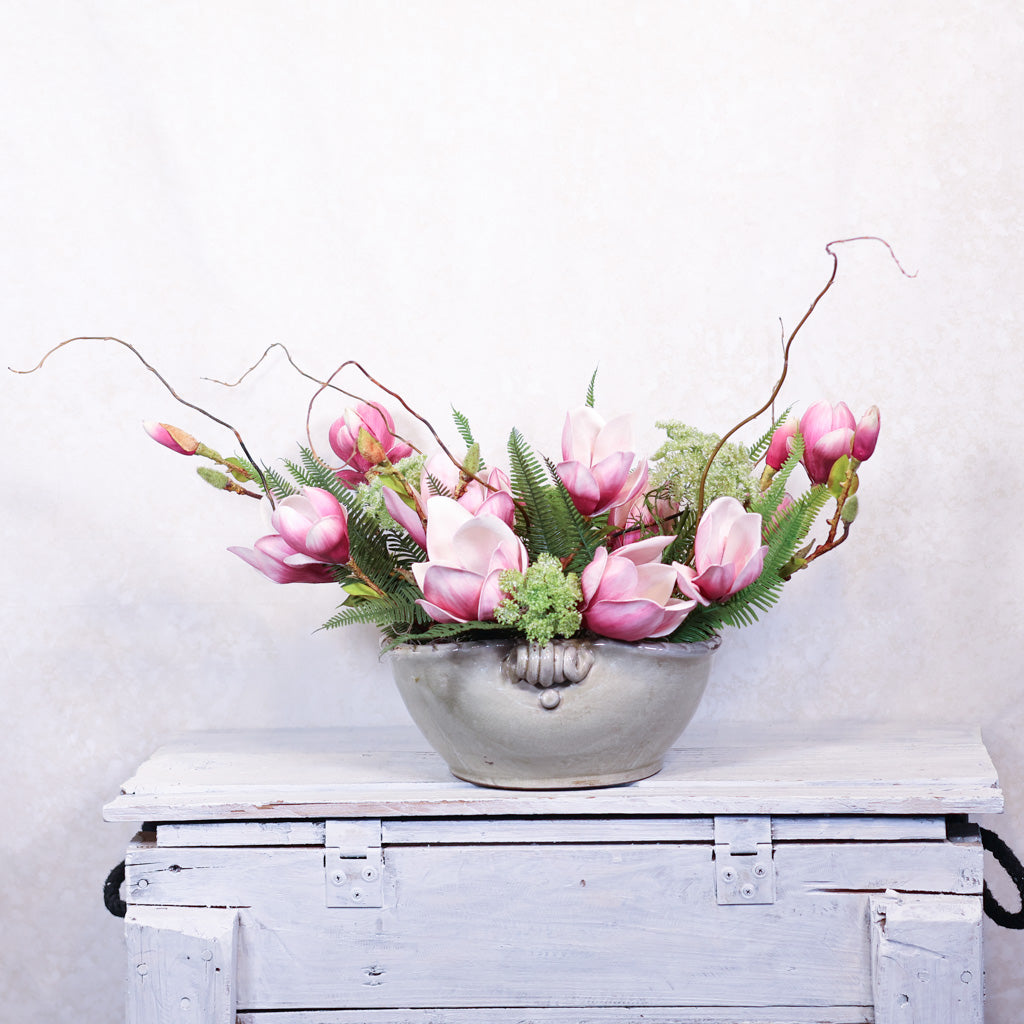 Magenta Magnolia Centerpiece Drop In