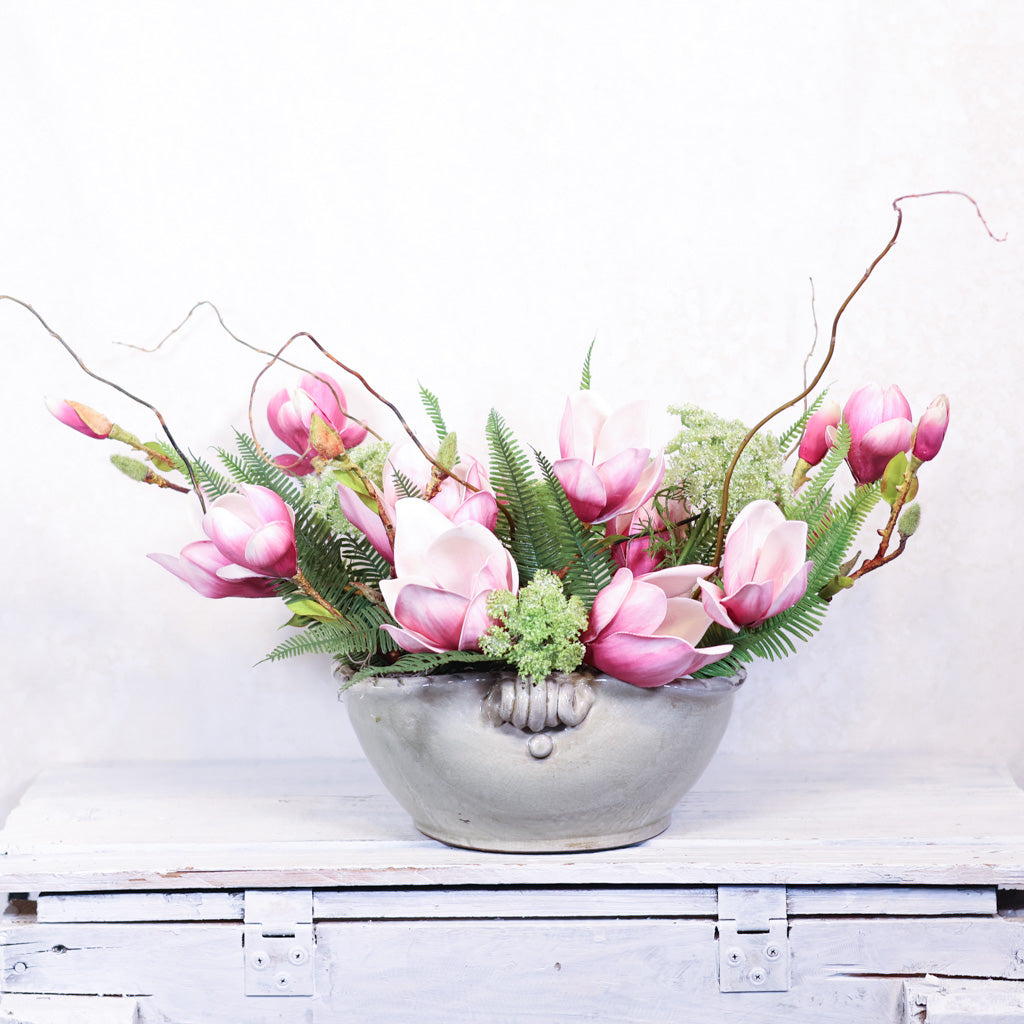 Magenta Magnolia Centerpiece Drop In