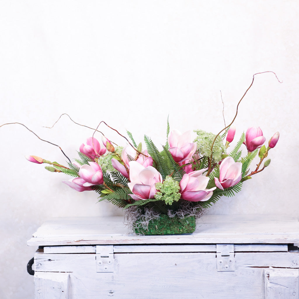 Magenta Magnolia Centerpiece Drop In