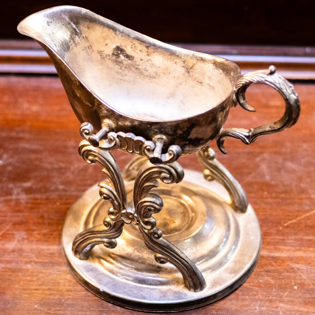 Vintage William Rogers Silver Plated Gray Boat