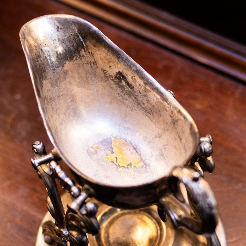 Vintage William Rogers Silver Plated Gray Boat