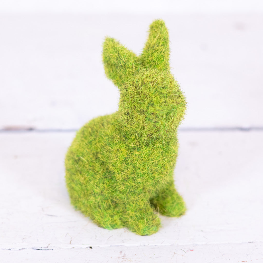 Mossy Green Sitting Bunny