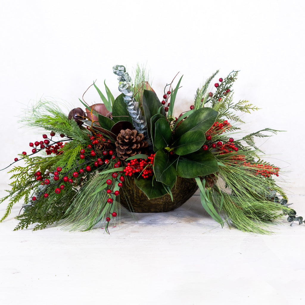 Jingle Bell Holiday Centerpiece Drop In